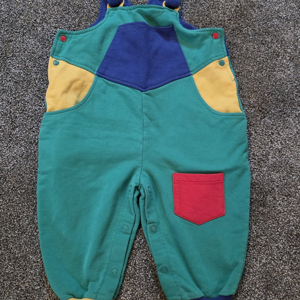 Vintage Kids Place Size 12 month Overalls